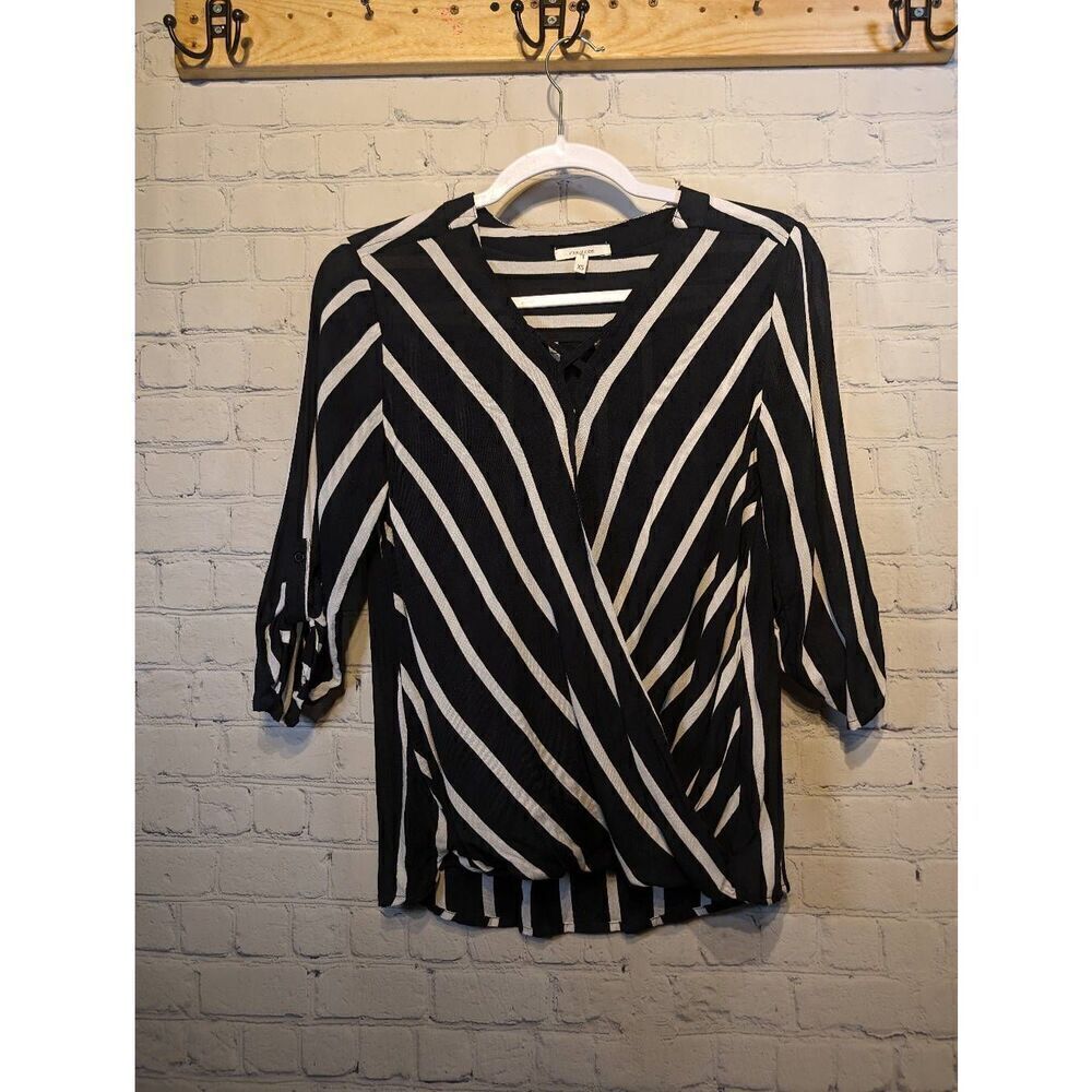Maurices faux wrap blouse size XS
